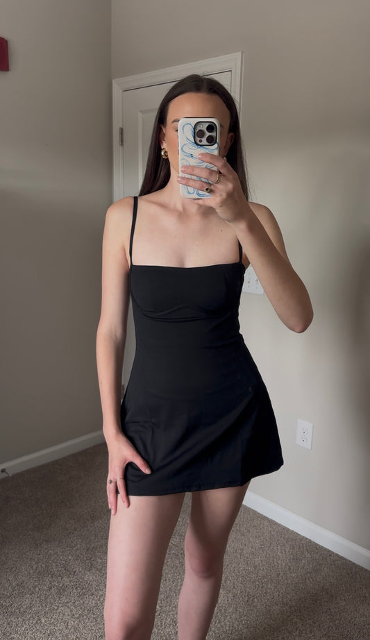 Emmy Active Dress- Black