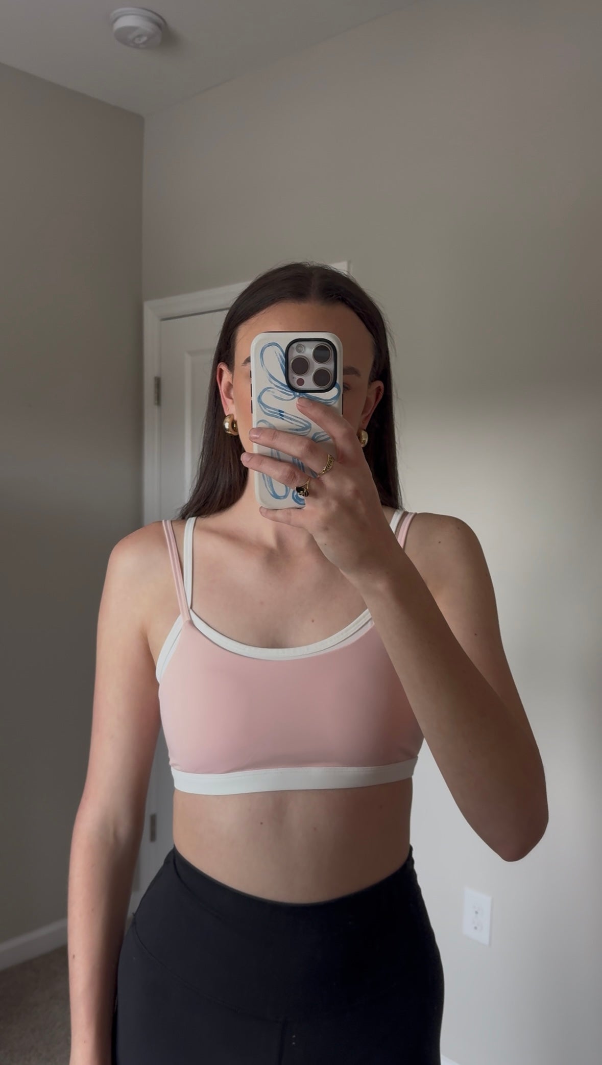 Harley Layered Top- Light Pink