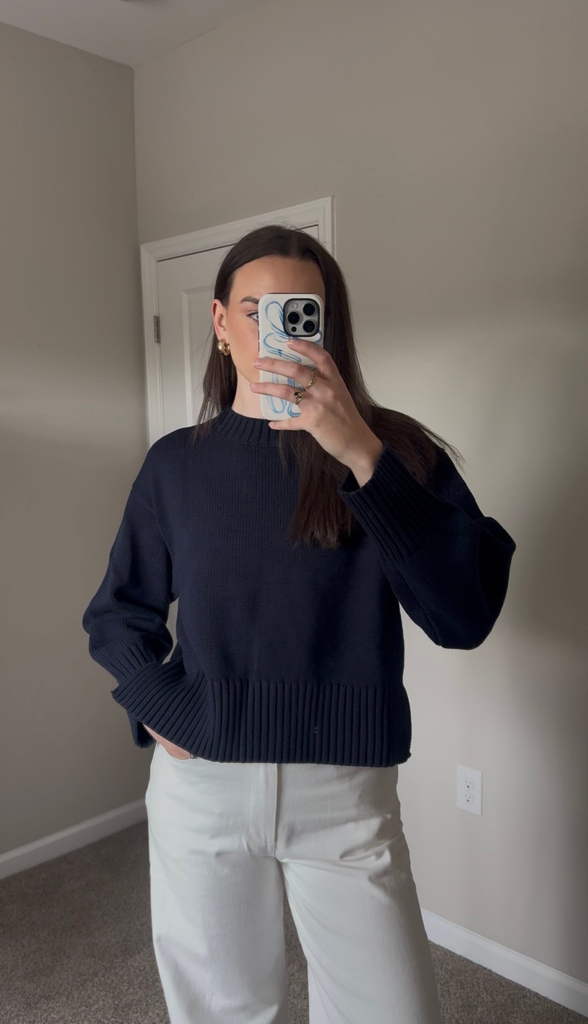 Aspen Sweater - Navy