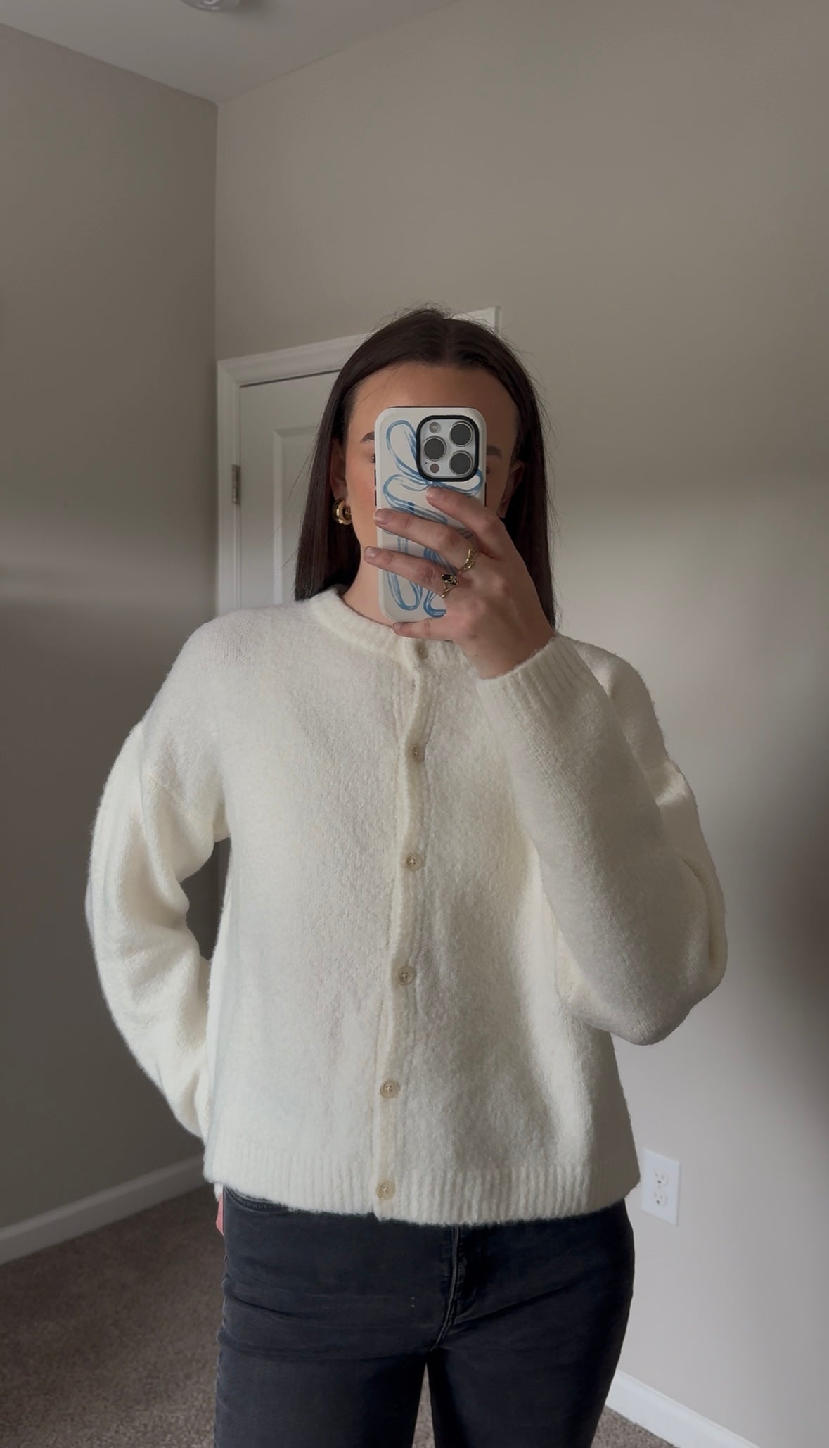 Tessa Cardigan - Ivory
