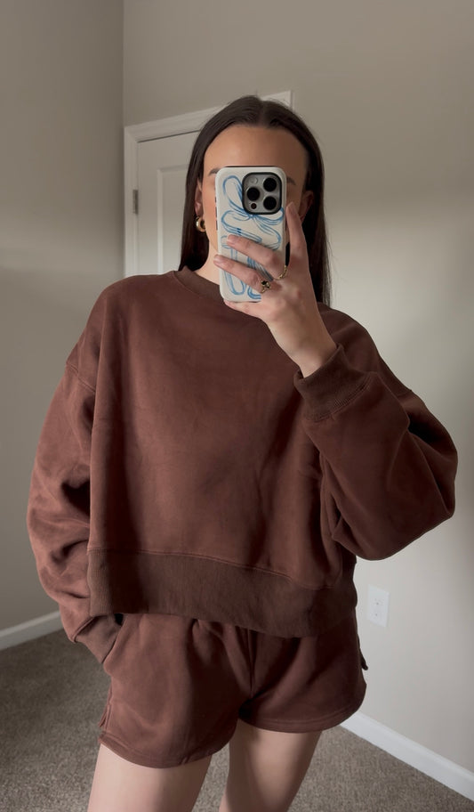 Eva Shorts- Mocha