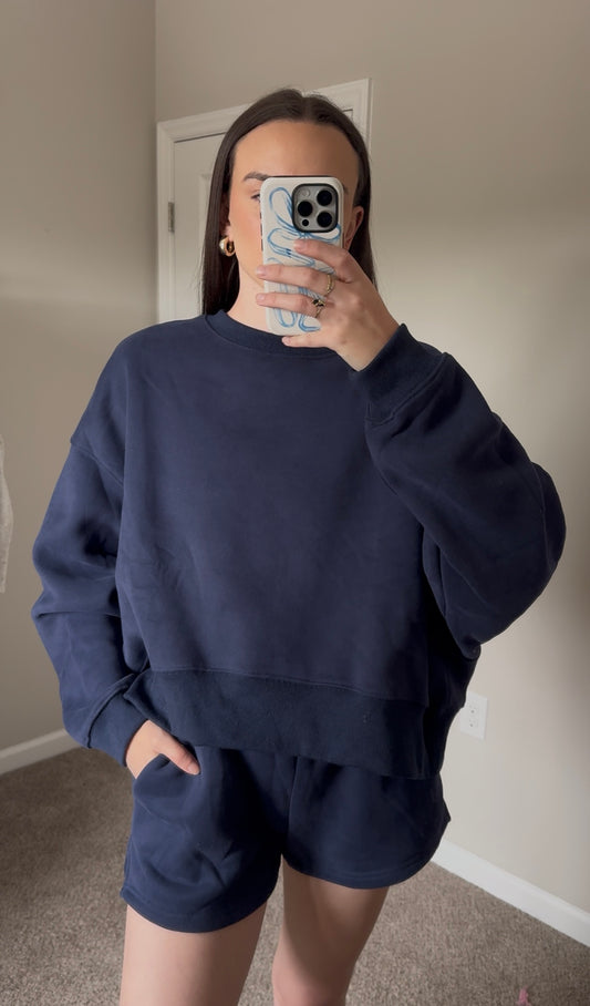 Eva Crewneck - Navy