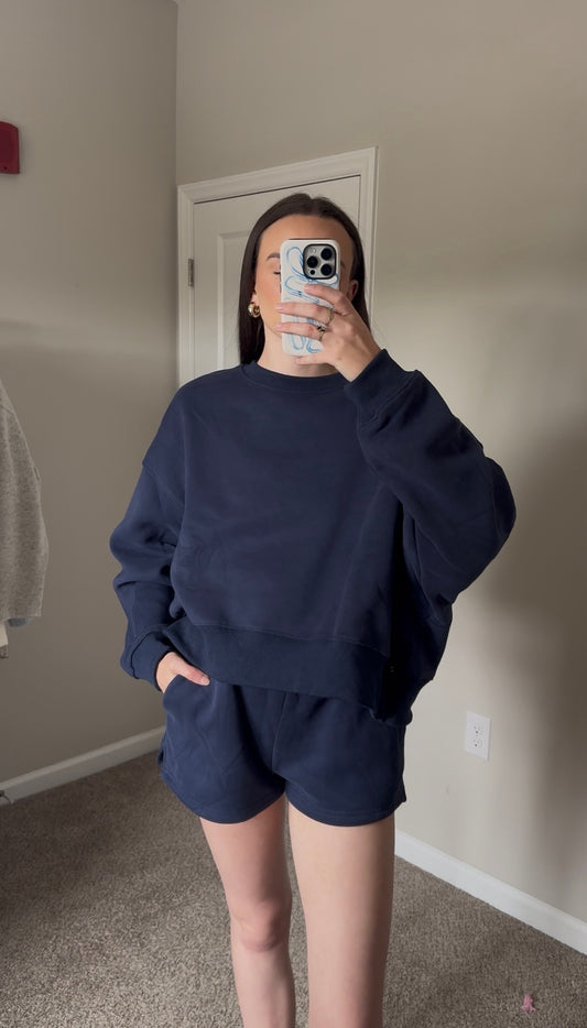 Eva Crewneck - Navy