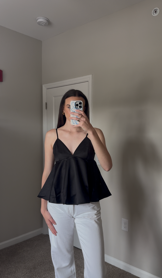 Sally Satin Top