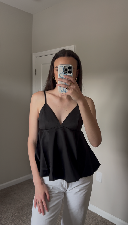 Sally Satin Top