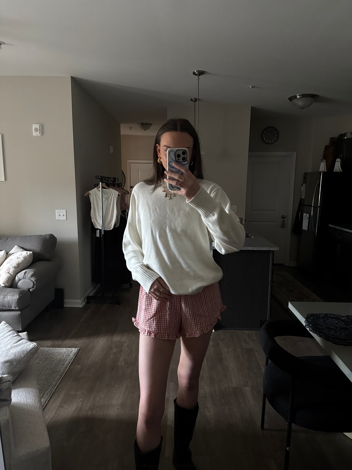Lainey Gingham Shorts