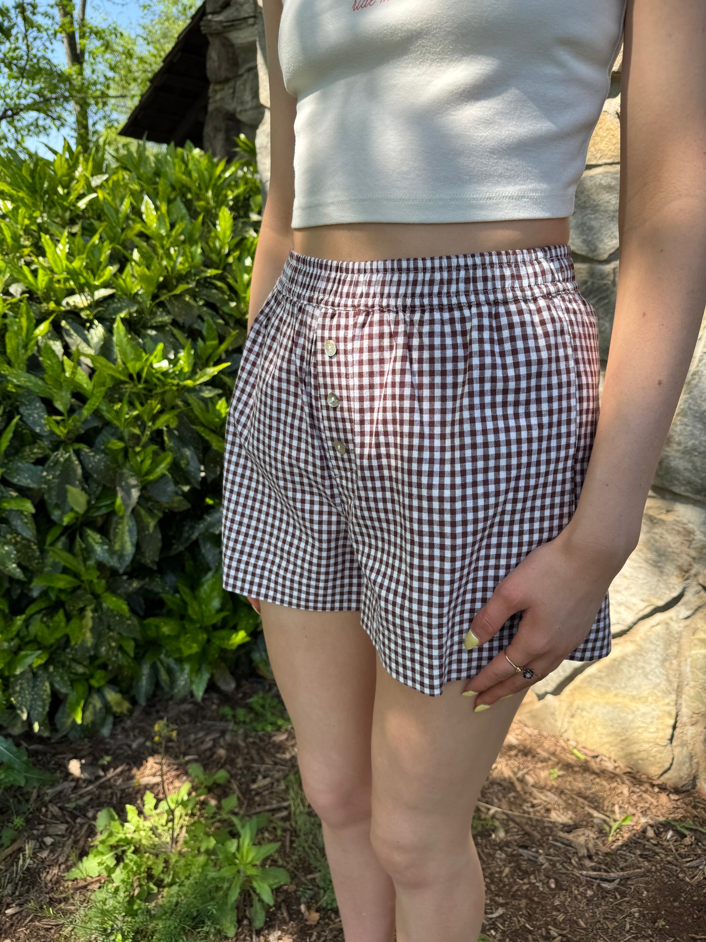 Sadie Shorts- Brown