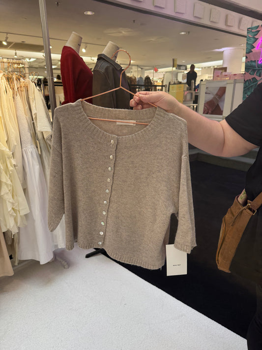 Stacey Cardigan - Light Grey