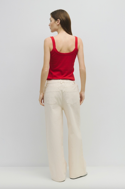 Cassie Tank Top - Red