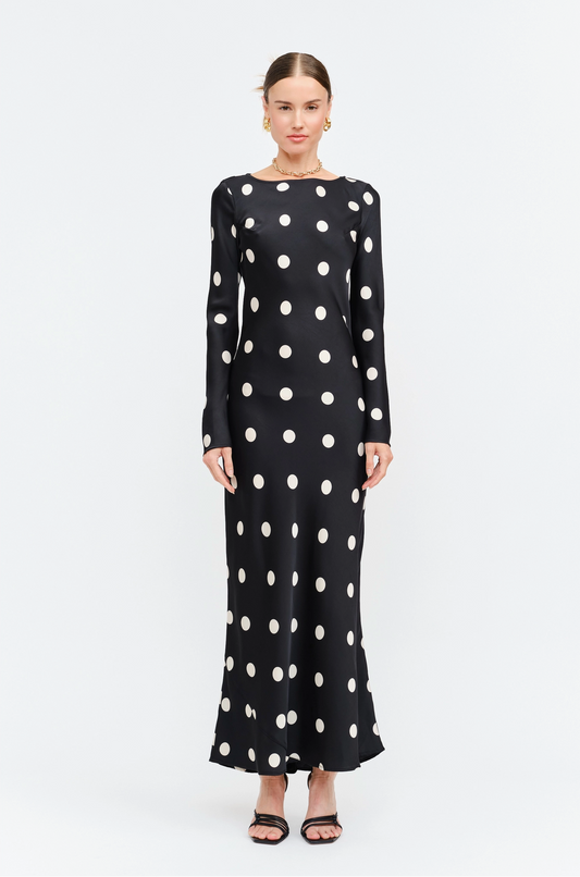 Alexandria Maxi Dress - Black
