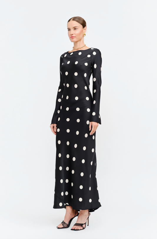 Alexandria Maxi Dress - Black